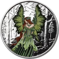 lady of the forest 1oz Proof colorized