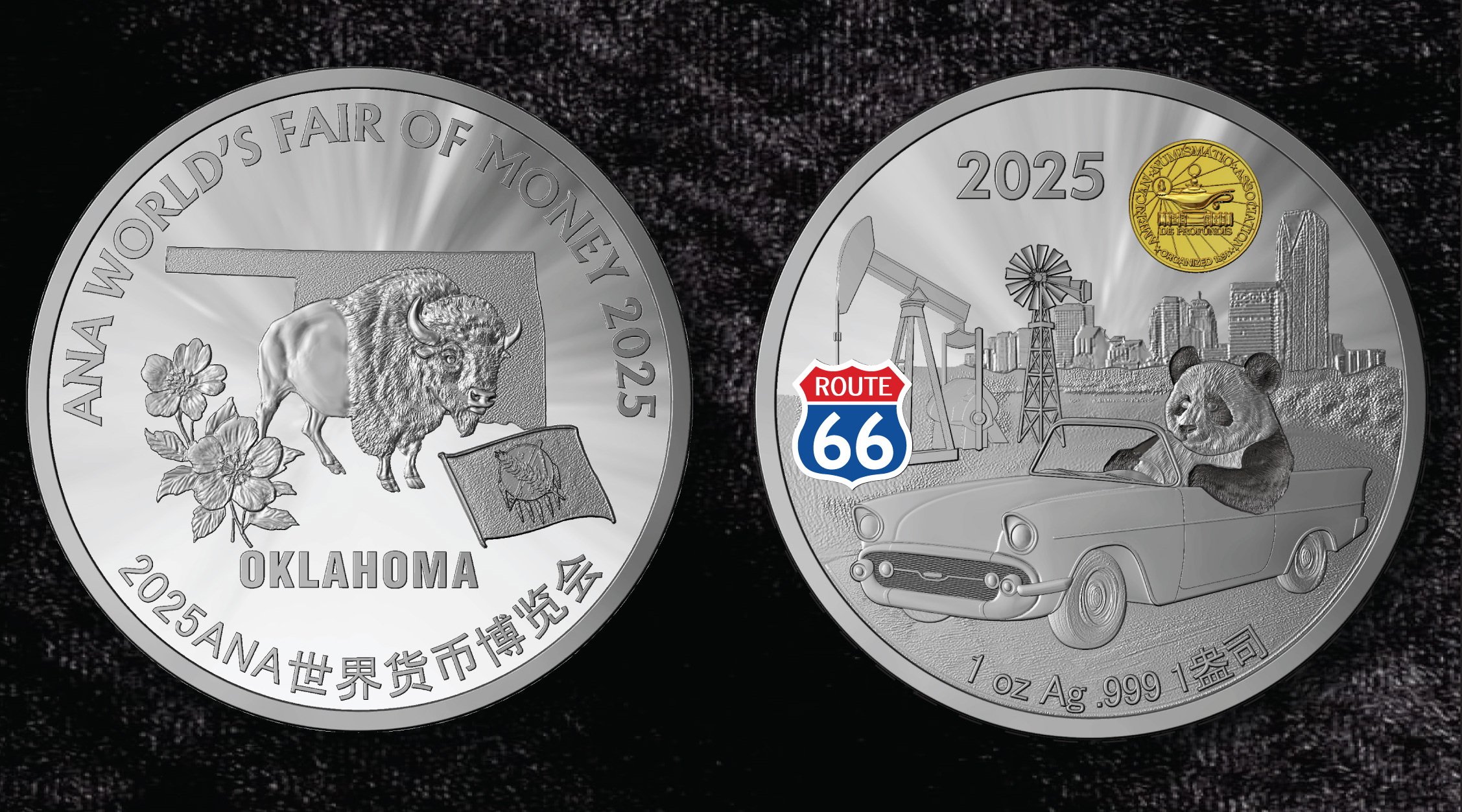 1oz Silver Show Panda