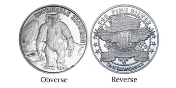 Yeti Obverse Reverse