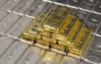 gold and silver bars