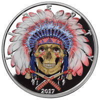 American-Skull---Indian-Chief-1oz-Colorized