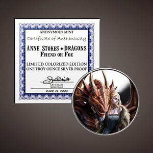 Anne Stokes and Dragons