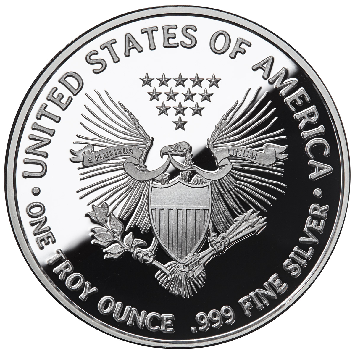 American Skull - 1oz Proof Reverse