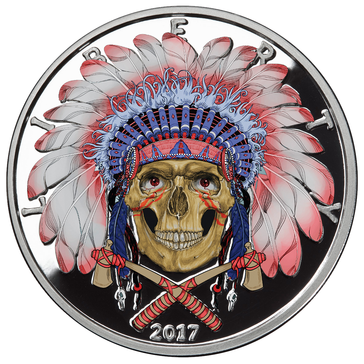 American-Skull Indian-Chief-Colorized