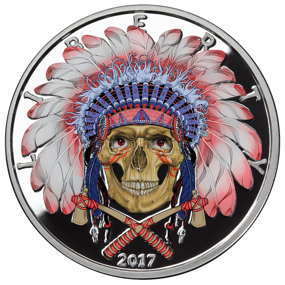 American-Skull Indian-Chief-Colorized