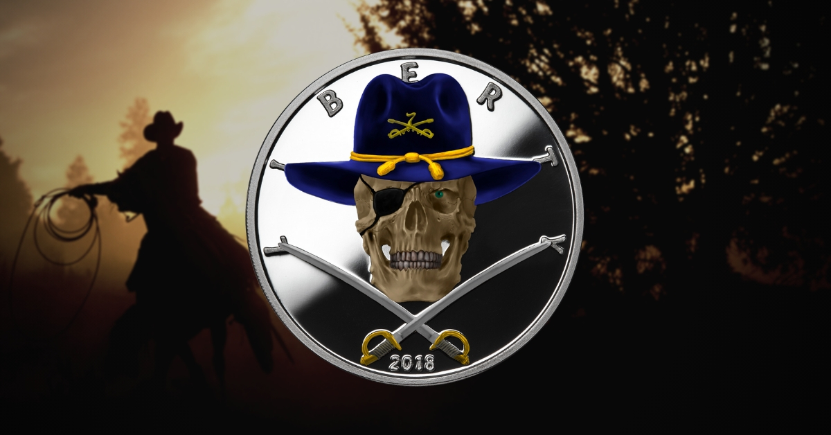 Western Skulls US Cavalry